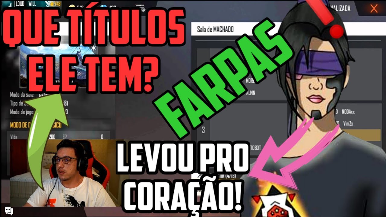 FARPAS ENTRE APELAPATO E LOUD WILL! QUE TÍTULOS ESSE RAPAZ TEM? APELA RESPONDE E MOSTRA OS TÍTULOS!