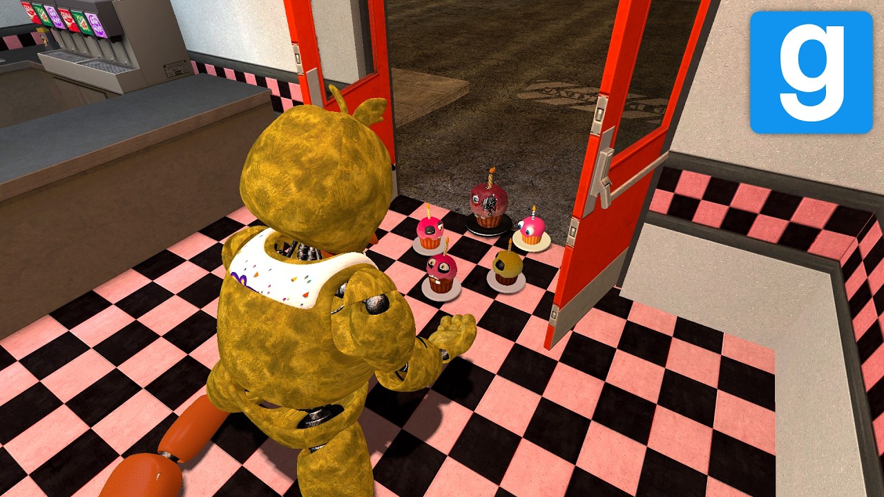 Freddy's or Family And Friend's Part 54: (GMOD FNAF) Cupcake's is Here At The Freddy Fazbear Pizza!