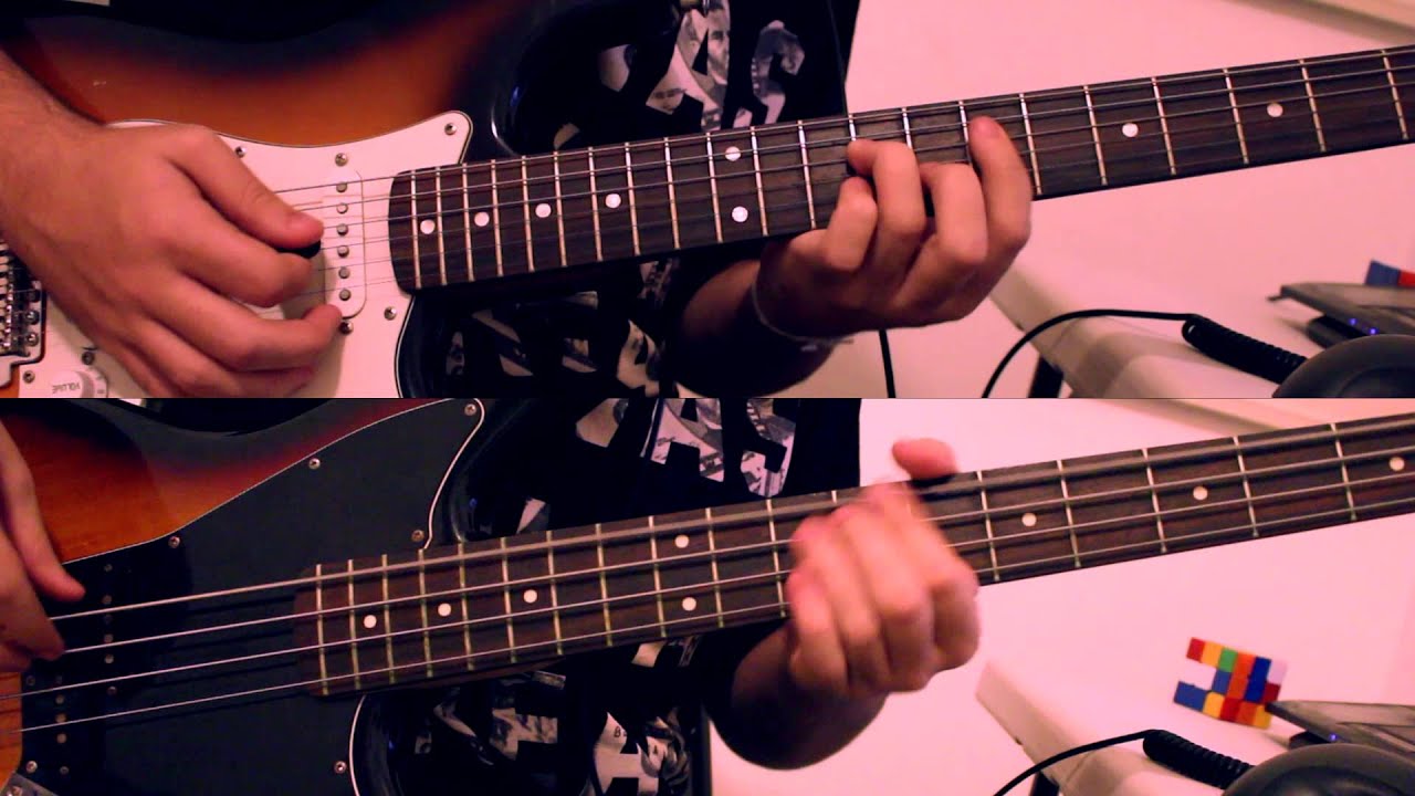 [Guitar + Bass Cover] Red Hot Chili Peppers - Hard To Concentrate