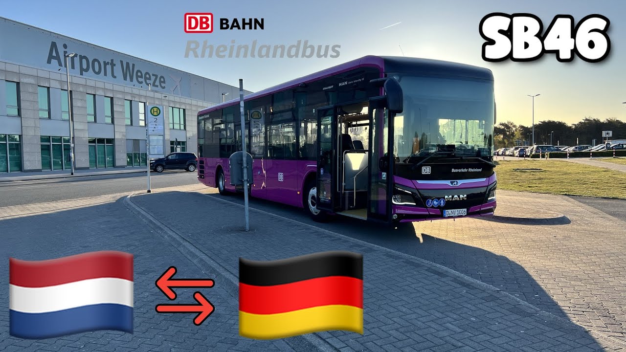 The airport bus (SB46) from Nijmegen to Weeze Airport is HERE! | The Next Stop