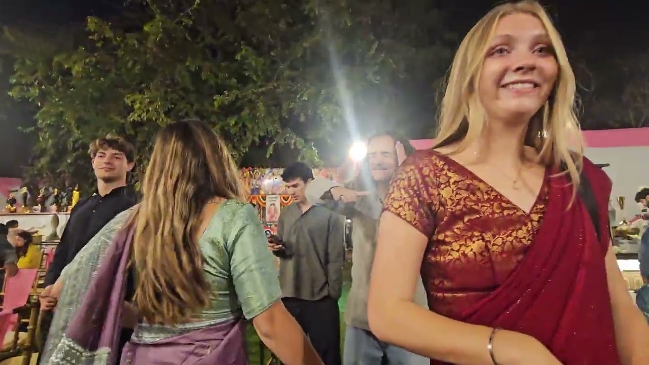 बेटी की शादी का प्रोग्राम# बरात मे आऐ फोरनर बेटायो ने किया# फुल इन्जॉय #viralvideo #😘❤️🧿👌