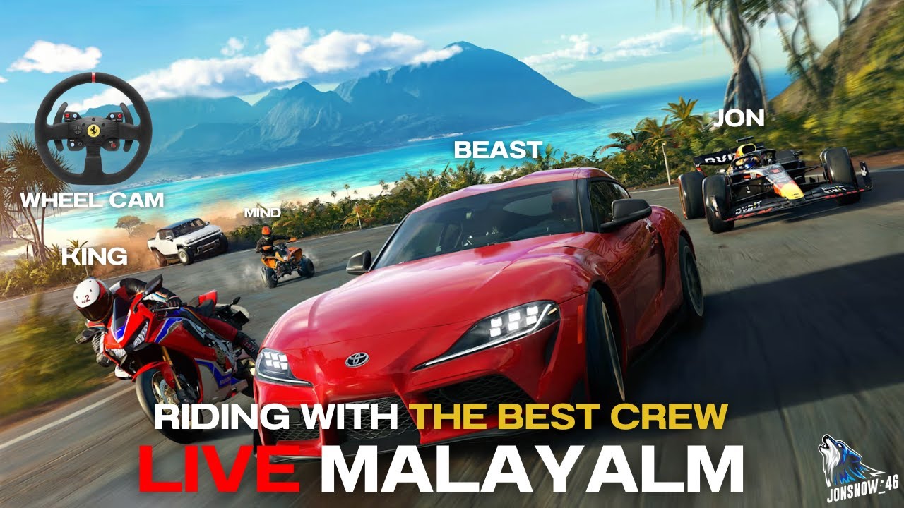 Crew Motorfest : The Best Crew Rides | Steering Wheel Gameplay #crewmotorfest
