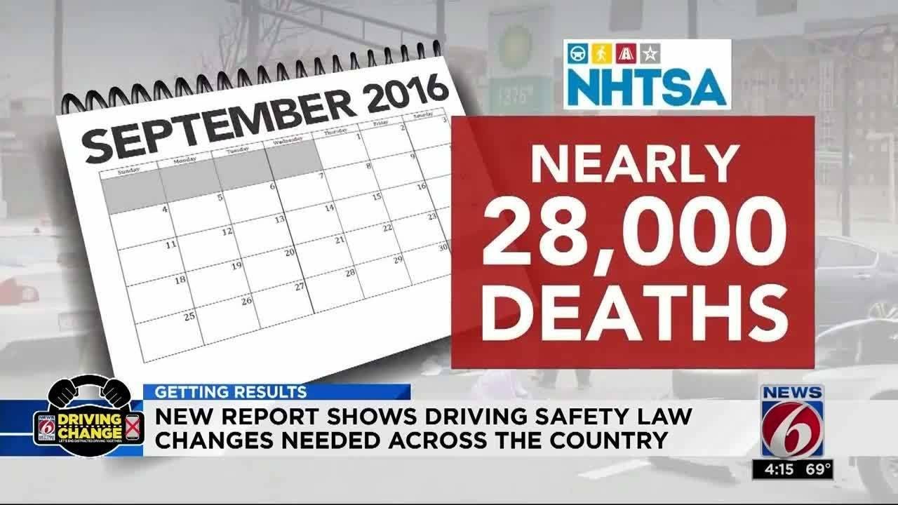 New report shows driving safety law needed across the country