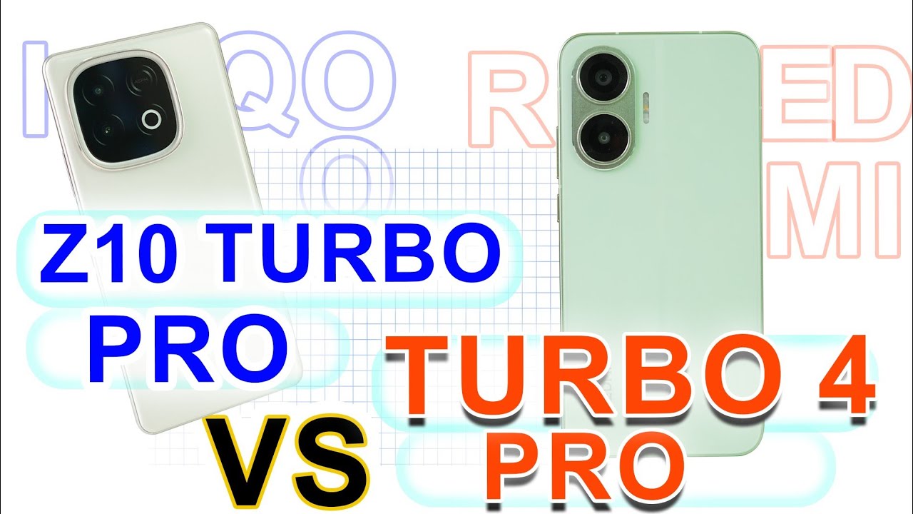 So sánh chi tiết Redmi Turbo4 Pro vs iQOO Z10 Turbo Pro: QUÁ KHÓ ĐỂ CHỌN, NHƯNG...