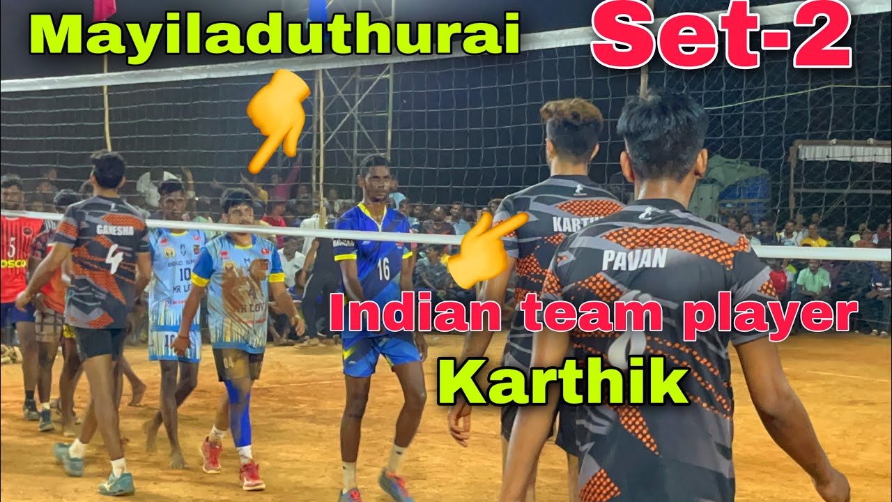 Audience’s sound🔥 | Mayiladuthurai vs Indian team player Karthik team | one lakh match Karnataka