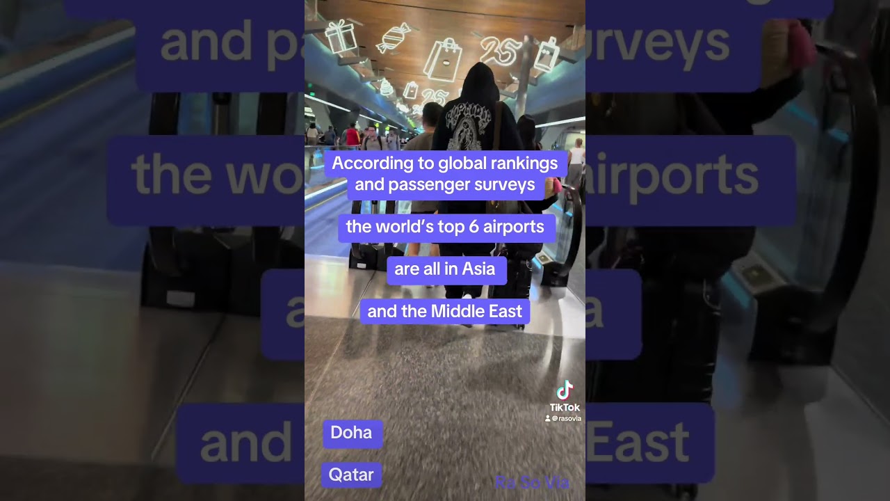 Best airports in the world in Middle East & Asia 