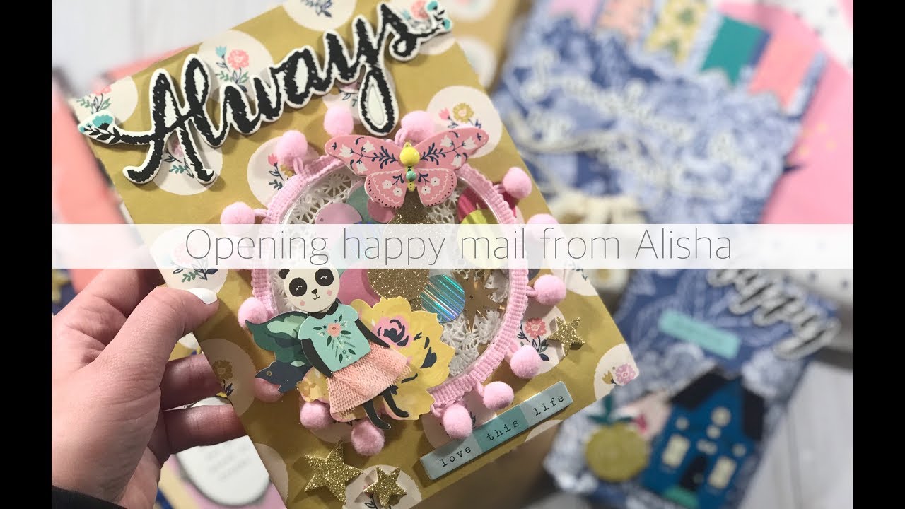UNBOXING HAPPY MAIL FROM ALISHA @LOVELETTERGENERATION