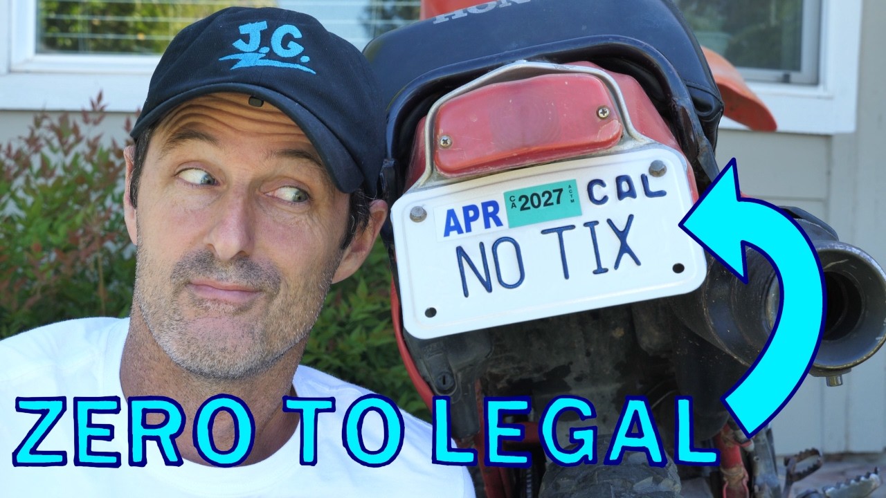 How To Get CA Title & Registration For A Motorcycle Without Paperwork!