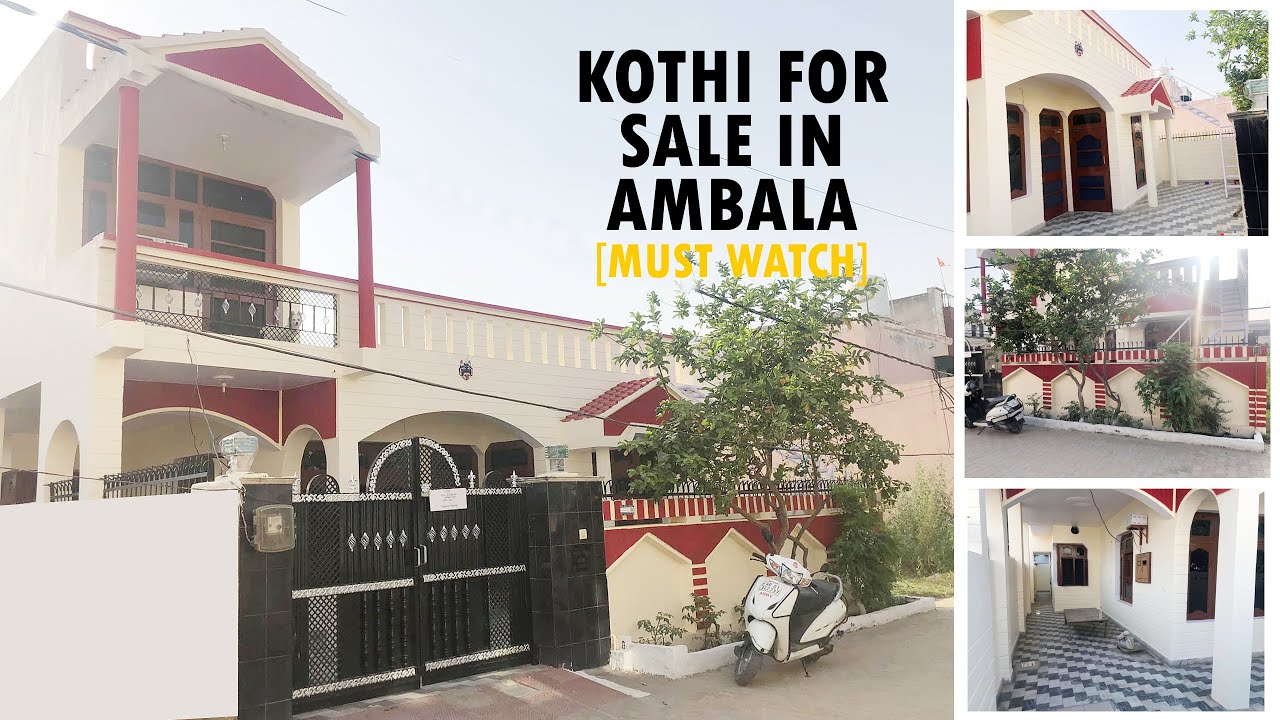 Kothi For Sale in Ambala Cantt I Villa For Sale in Ambala Cantt I Demand 1.20 Cr I Call 9991905439
