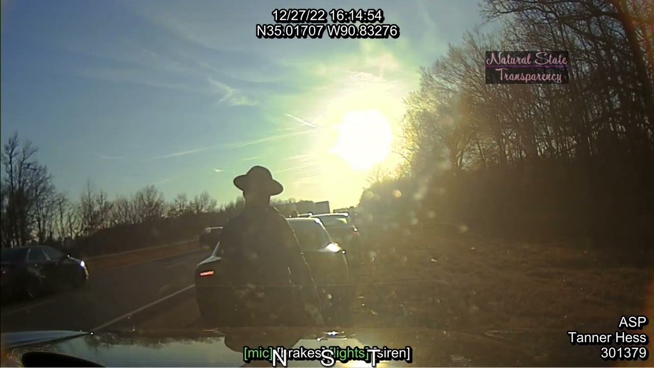Road Rage Gun Aggravated Assault Arrest I-40 Palestine Arkansas State Police, Traffic Series Ep. 140