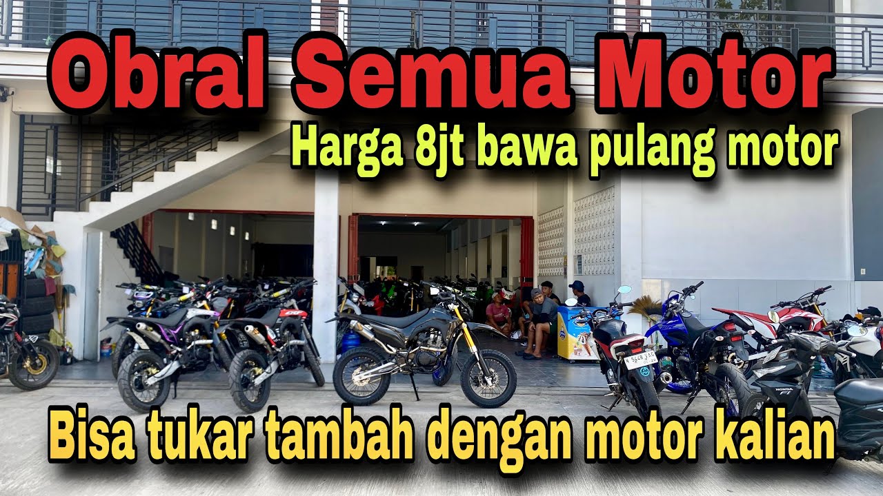 SEPIL STOK MOTOR DAN HARGANYA DI SORUM BANG ARIK