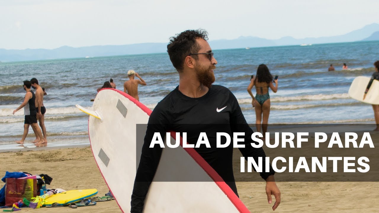 AULA DE SURF PARA INICIANTES