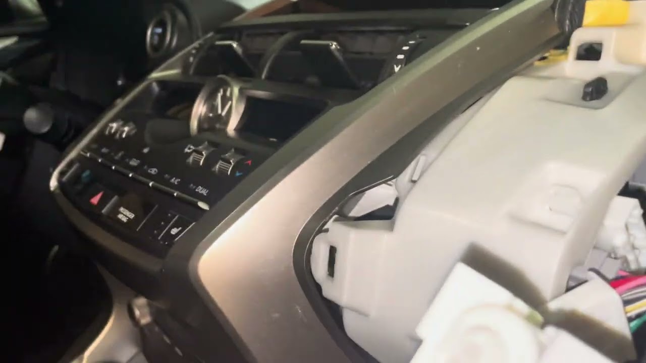 Lexus NX How to Install OEM Heads Up Display (HUD) Part 2