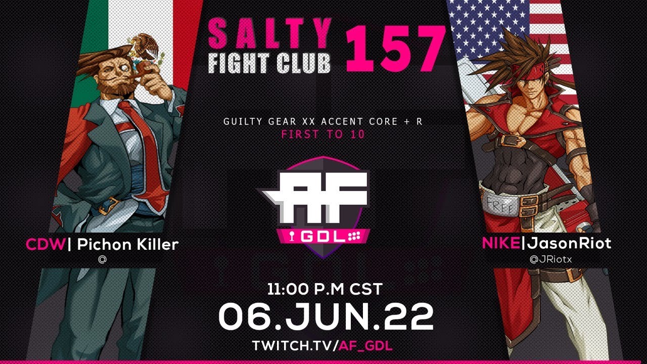 [GGXXAC+R] FT10 SPECIAL 特別な JasonRiot(SO) vs PichonKiller(SL) w/ English Commentary