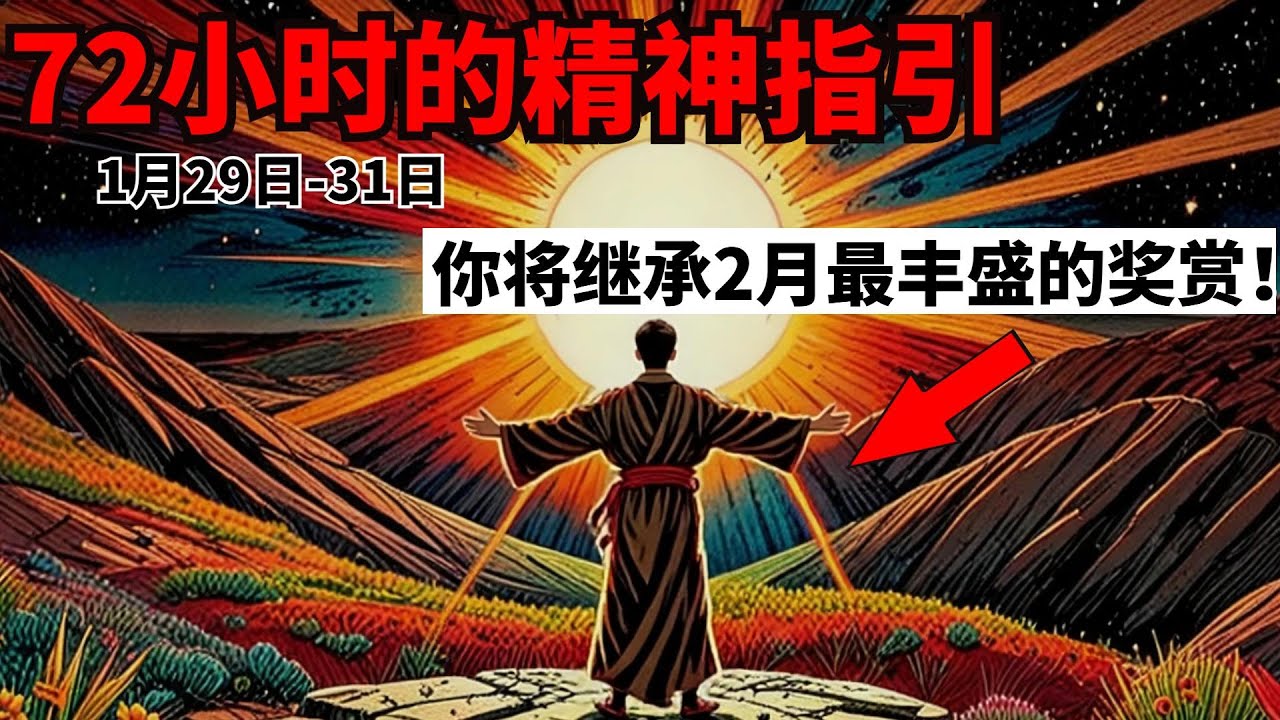 天选之人，请注意⚠️：放下手头的一切！1月29日-31日是你绝不能忽视的日期，否则错过将再等一年！#天选之人 #精神觉醒 #频率提升 #宇宙信号 #神圣讯息 #突破 #神秘学 #被选中的人 #正能量