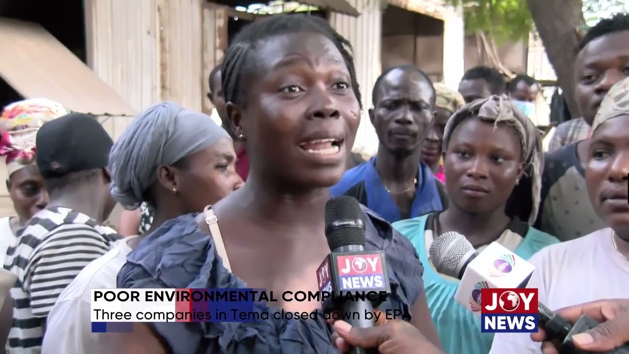 Poor environmental compliance: Three companies in Tema closed down by EPA