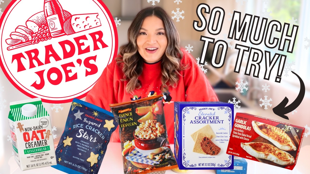 MASSIVE Trader Joe's Holiday Taste Test!
