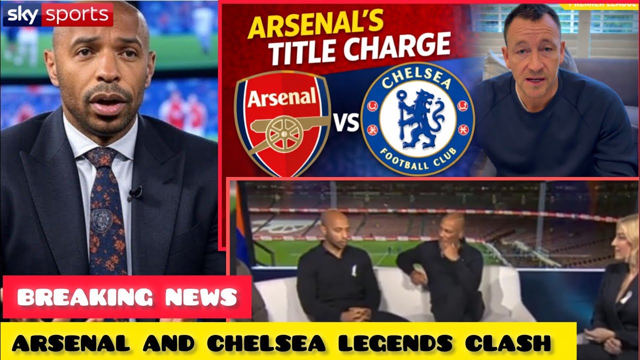BREAKING: JOHN TERRY & THIERRY HENRY GO HEAD-TO-HEAD! 😱 ARSENAL vs CHELSEA TITLE SHOWDOWN!