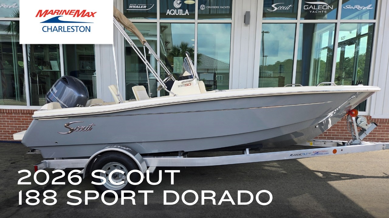 2026 Scout 188 Sport Dorado I MarineMax Charleston