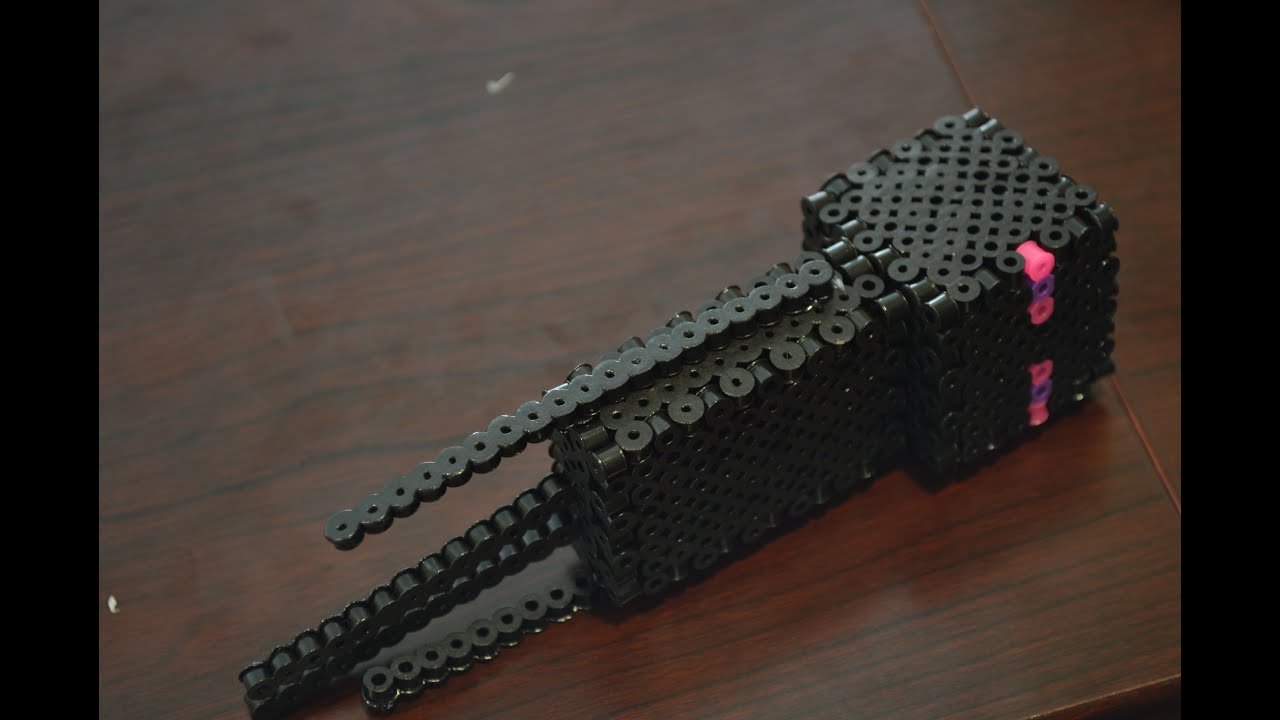 How to Build a 3D Perler Bead/Fusebead Enderman