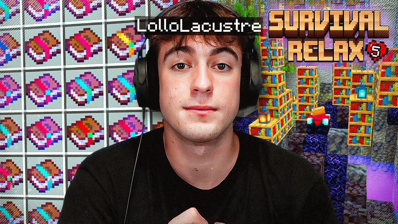 LA STANZA degli INCANTESIMI OSCURI!! MINECRAFT SURVIVAL RELAX EP.5