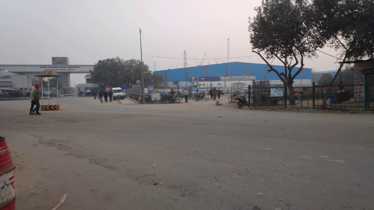 Guru Gobind Singh Refinery Early Morning Main Gate