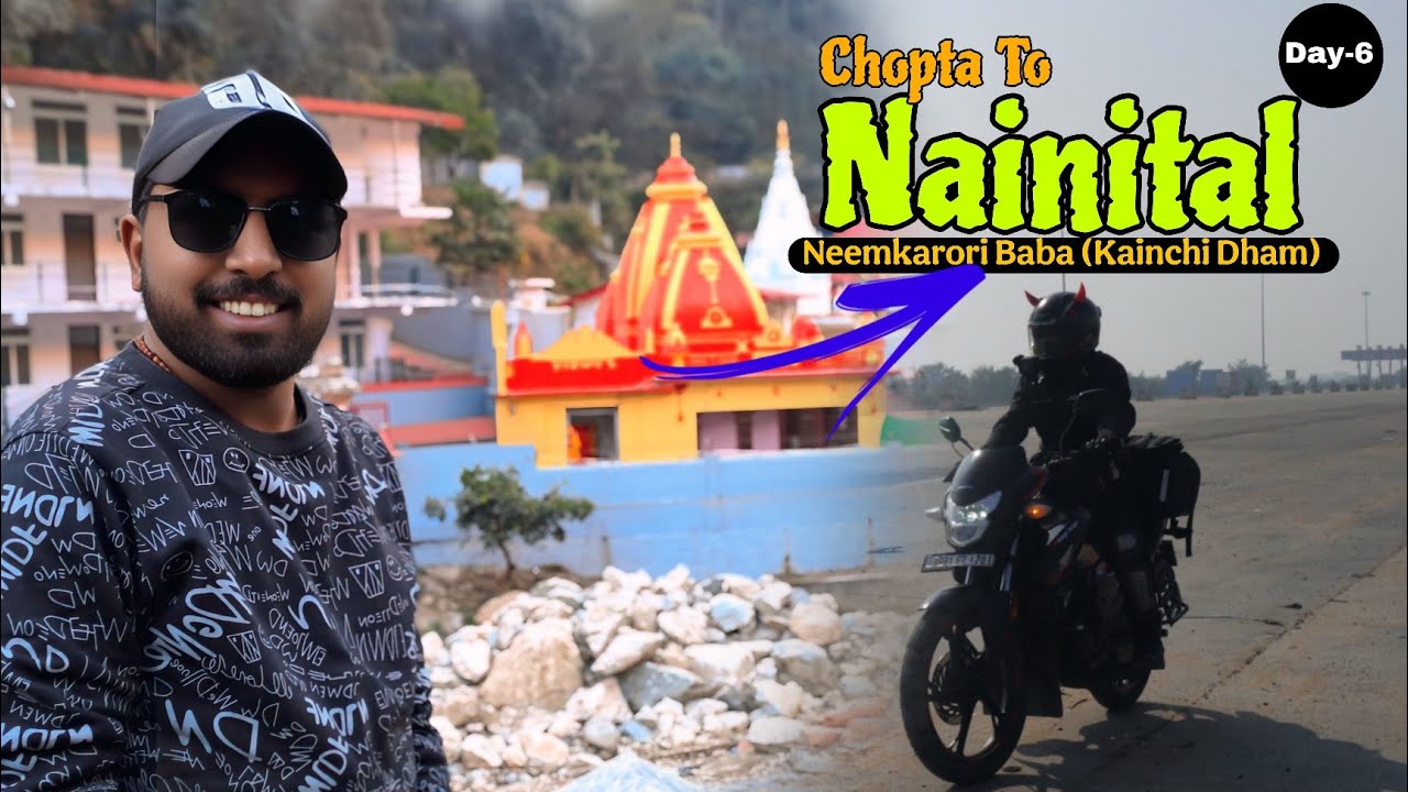 Accident Ke Baad Bhi Ride Nahi Roki | Chopta ke Baad Kainchi Dham Darshan
