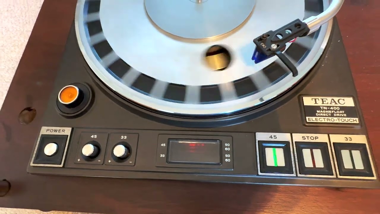 TEAC TN-400 + Fidelity Research FR-54 Tonearm