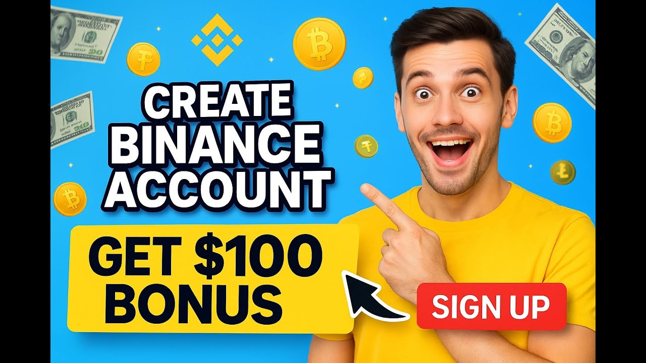 How to Create Binance Account & Get $100 Free Bonus (Step-by-Step Guide)