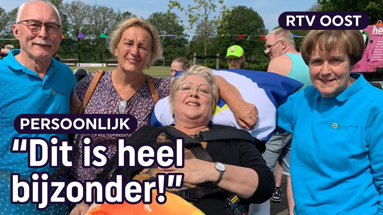 Astrid vergeet haar zorgen tijdens indrukwekkende toertocht | RTV Oost