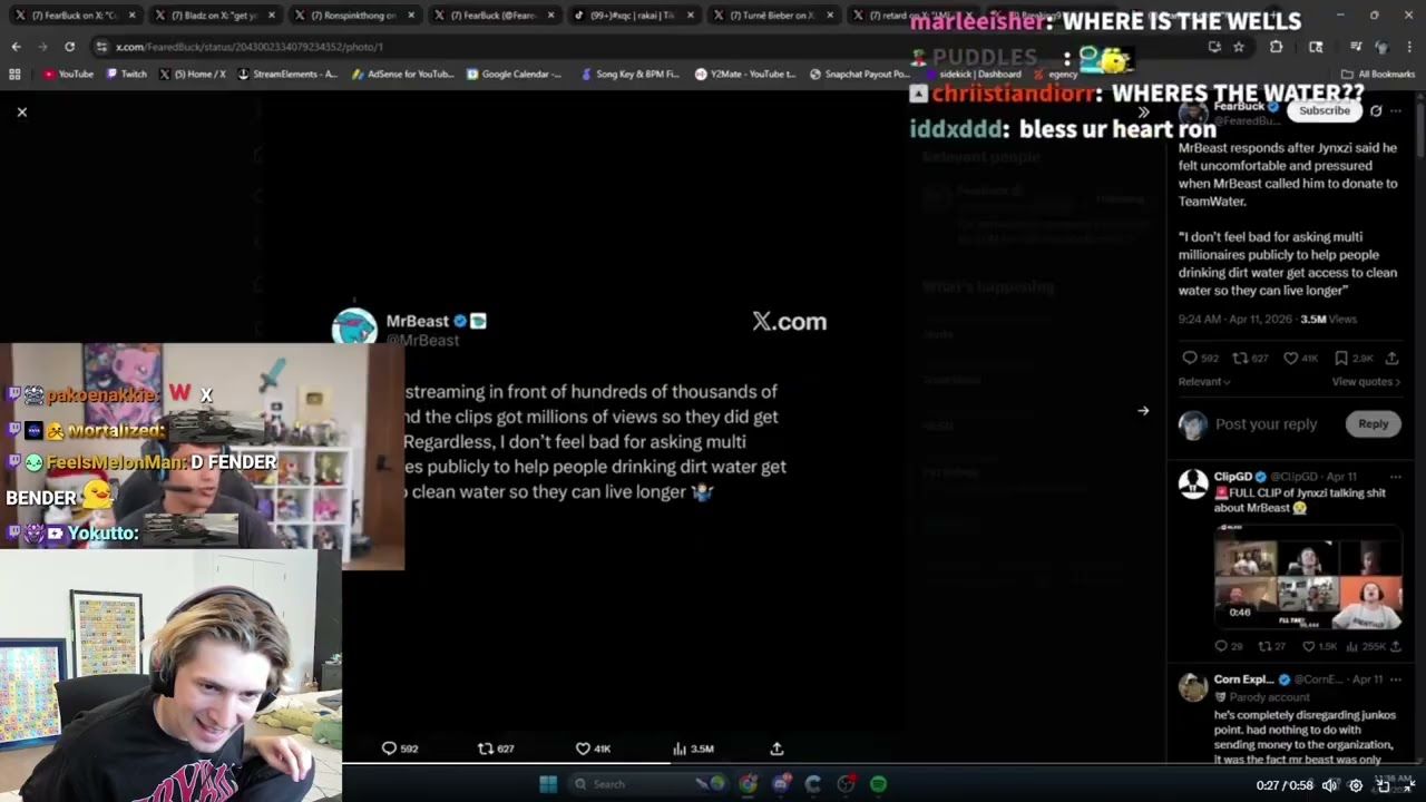Роналду из Stable раскритиковал MrBeast за давление на стримеров с целью заставить их пожертвоват...