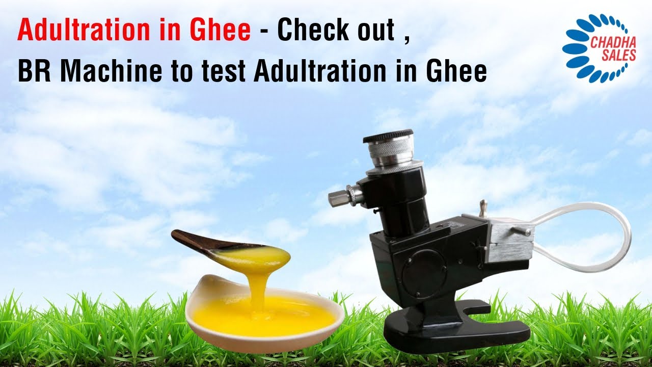 Butyro-Refrectometer for testing of Adultration in Ghee