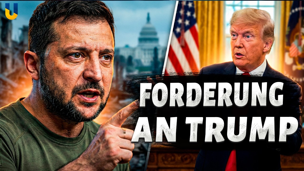 Selenskyj wandte sich plötzlich an Trump und KRITISIERTE die USA SCHARF!