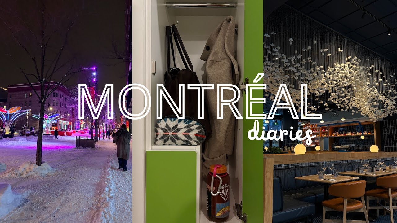 MONTRÉAL DIARIES - vlog 1 (feat. Grand-Maman)