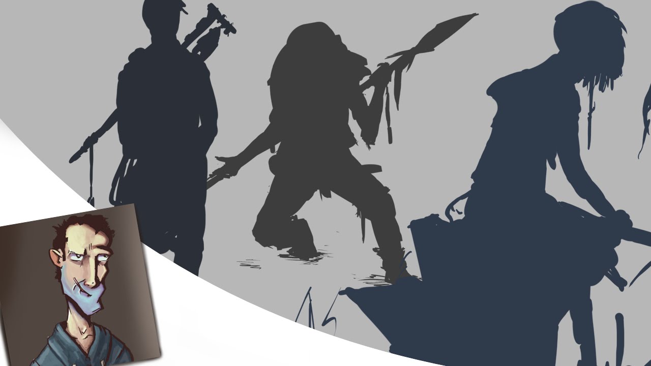 About Using Silhouettes in Character Design - DigitalDrawingStruggle