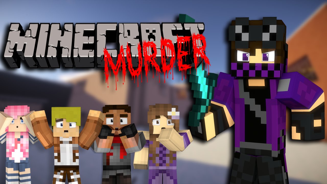 LET'S TEAM! - Yandere Minecraft MURDER  w/ Friends