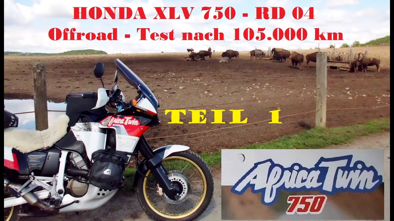 Honda Africa Twin - Offroad-Test nach 105.000 km mit dem Classic-Bike XRV 750 (RD04) - Teil 1