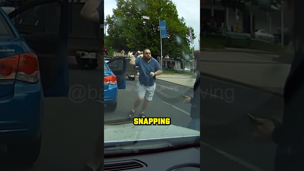 Полиция остановила разгневанного водителя после шокирующего инцидента с агрессивным поведением на...