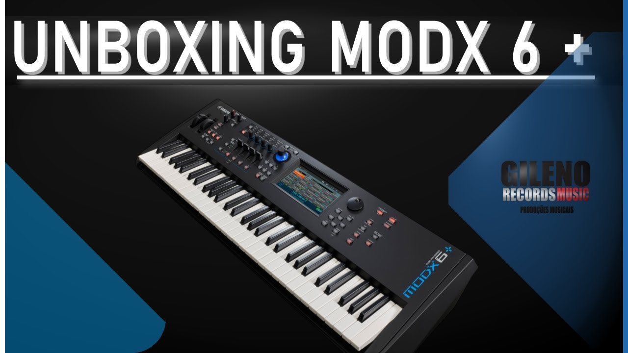 Yamaha Modx6 + Unboxing