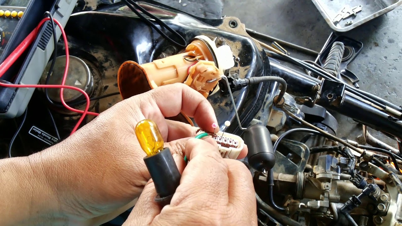 TUTORIAL CARA MUDAH CEK ARUS MASUK KE FUEL PUMP MOTOR INJEKSI