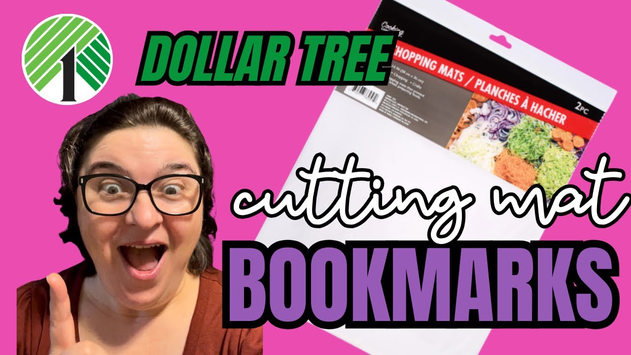 Diy Dollar Tree Chopping Mat Bookmarks
