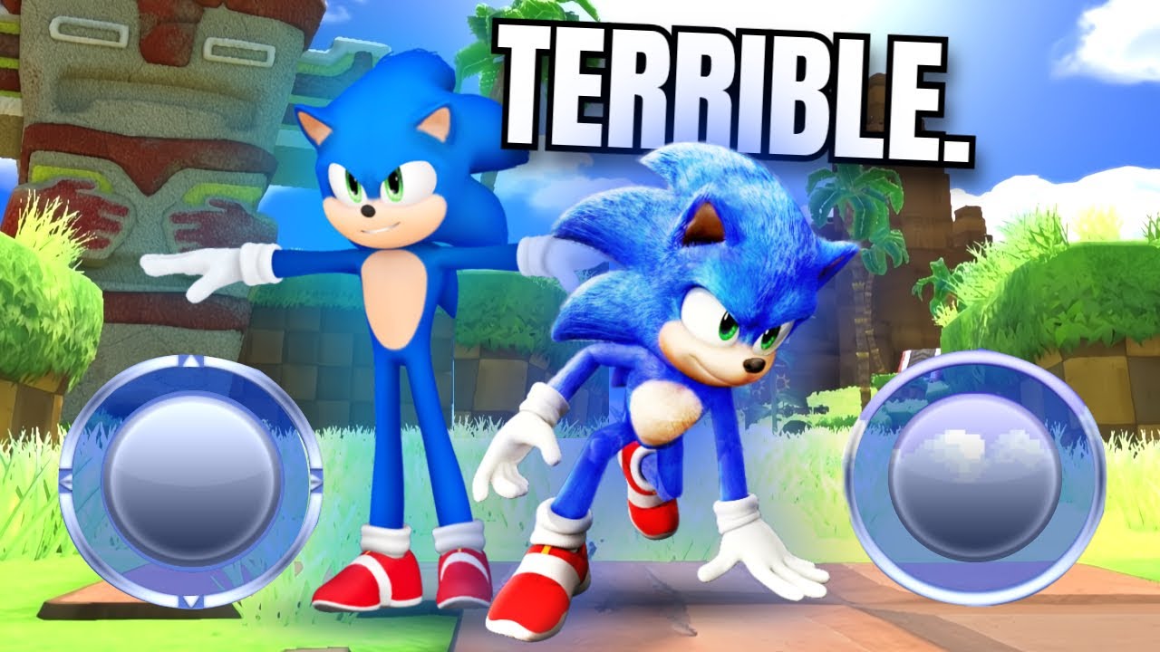 The HORRIBLE Sonic Movie Mobile Fan Games!