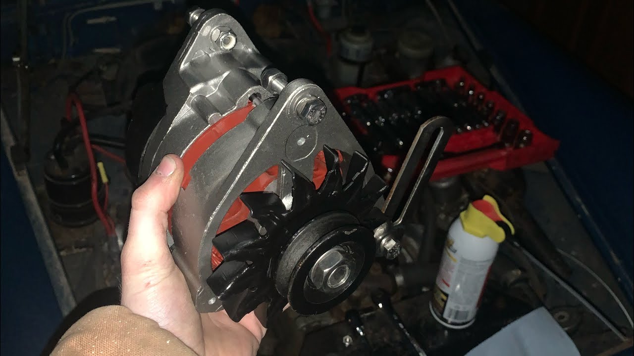 British Car Start-up, Alternator Removal, and Restoration