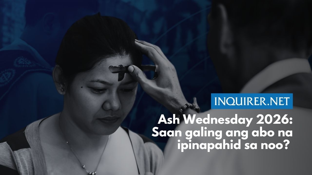 Ash Wednesday 2026: Saan galing ang abo na ipinapahid sa noo?