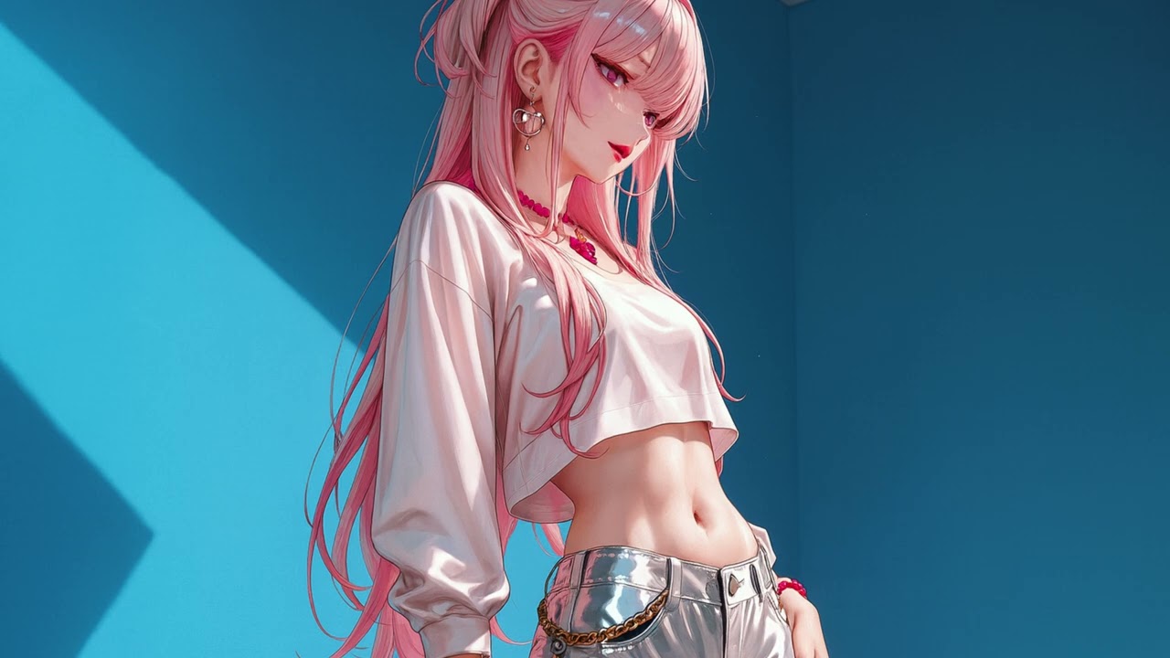 Pink Radiance | Futuristic Synthwave Elegance | CydoMusic