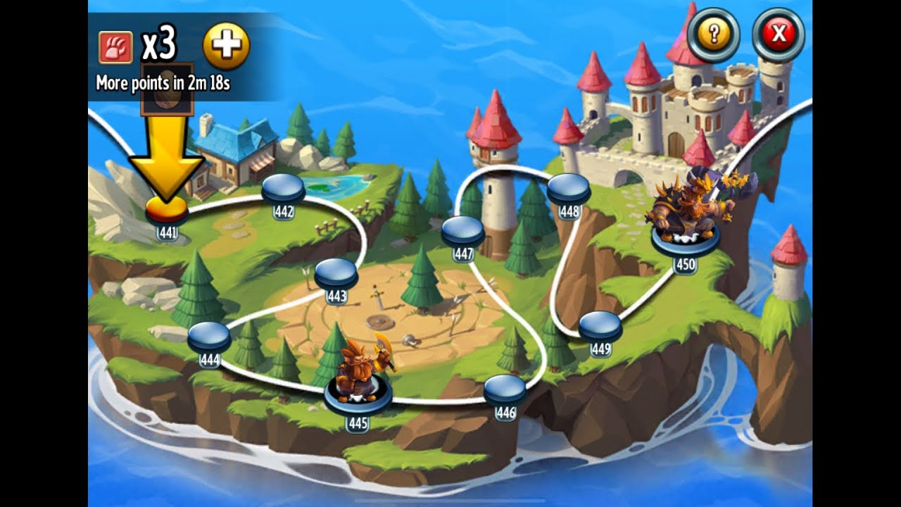 Monster Legends Level 441-450