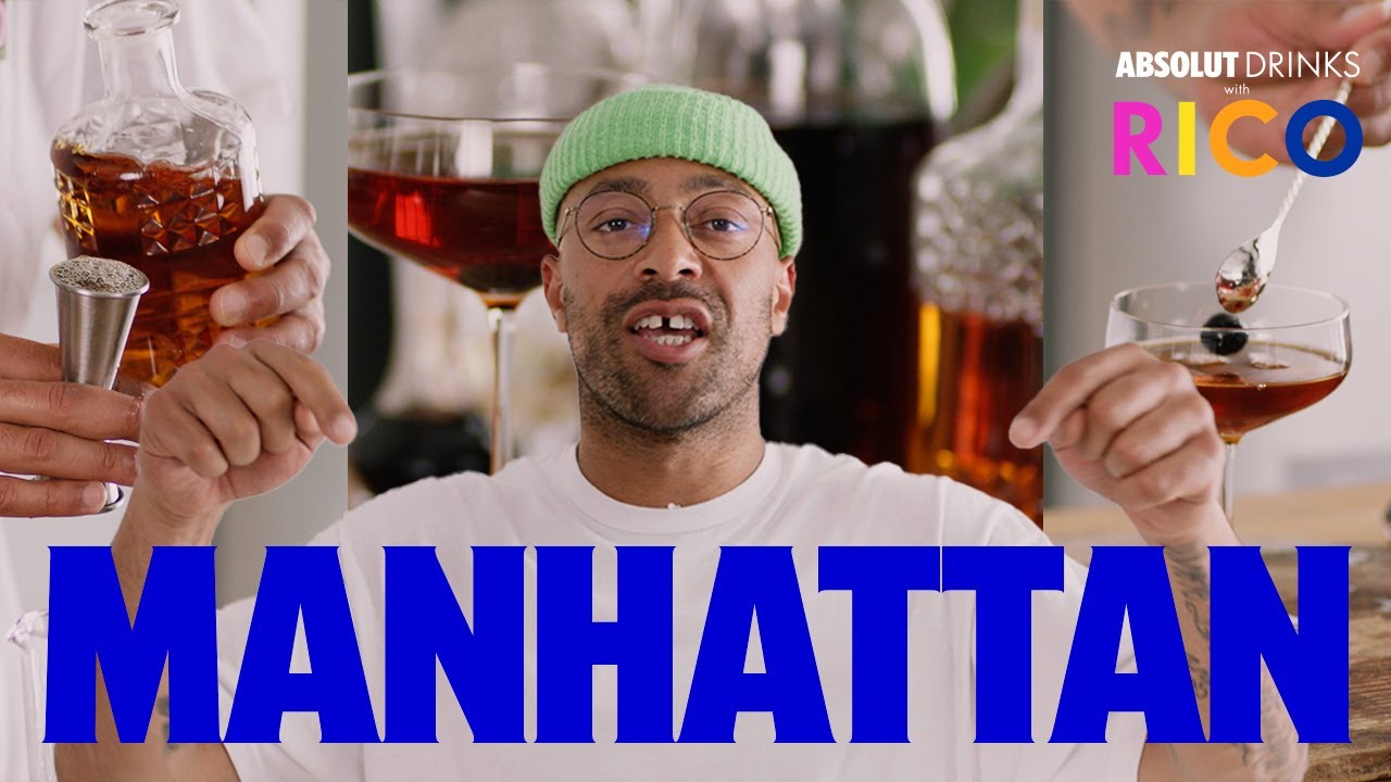 The Manhattan | Classic Cocktails | Absolut Drinks With Rico