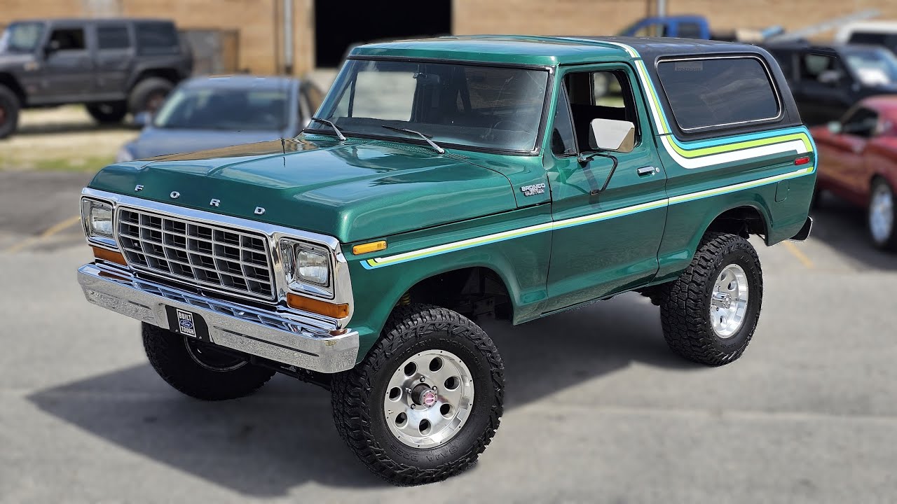 Everything you need to know about this 1978 Ford Bronco Custom at I-95 Muscle