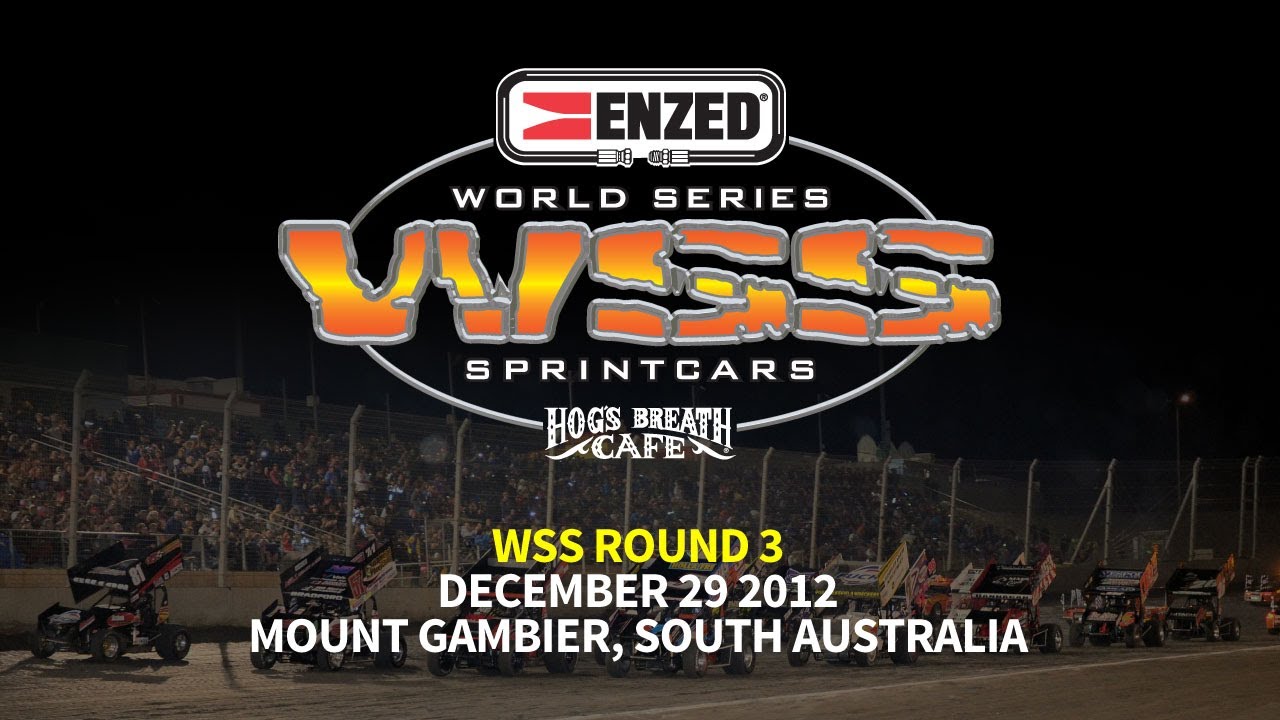 ENZED World Series Sprintcars 2012-13 Presented By Hog's Breath Cafe Round 3 (Mount Gambier, SA)