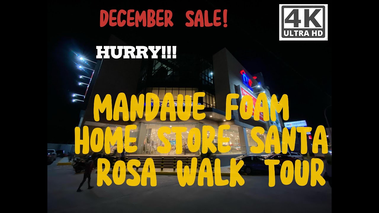 MANDAUE FOAM HOME STORE | Walking Tour ( Santa Rosa, Laguna Branch) |  2024 December sale!